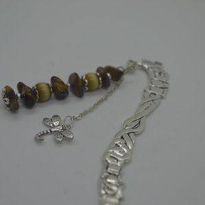 New Tiger Eye Bookmark